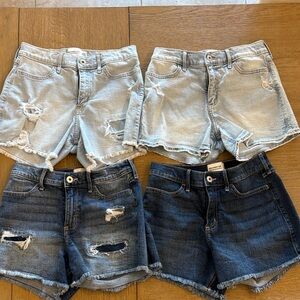 Abercrombie, kids, jeans, shorts size 13 -14.